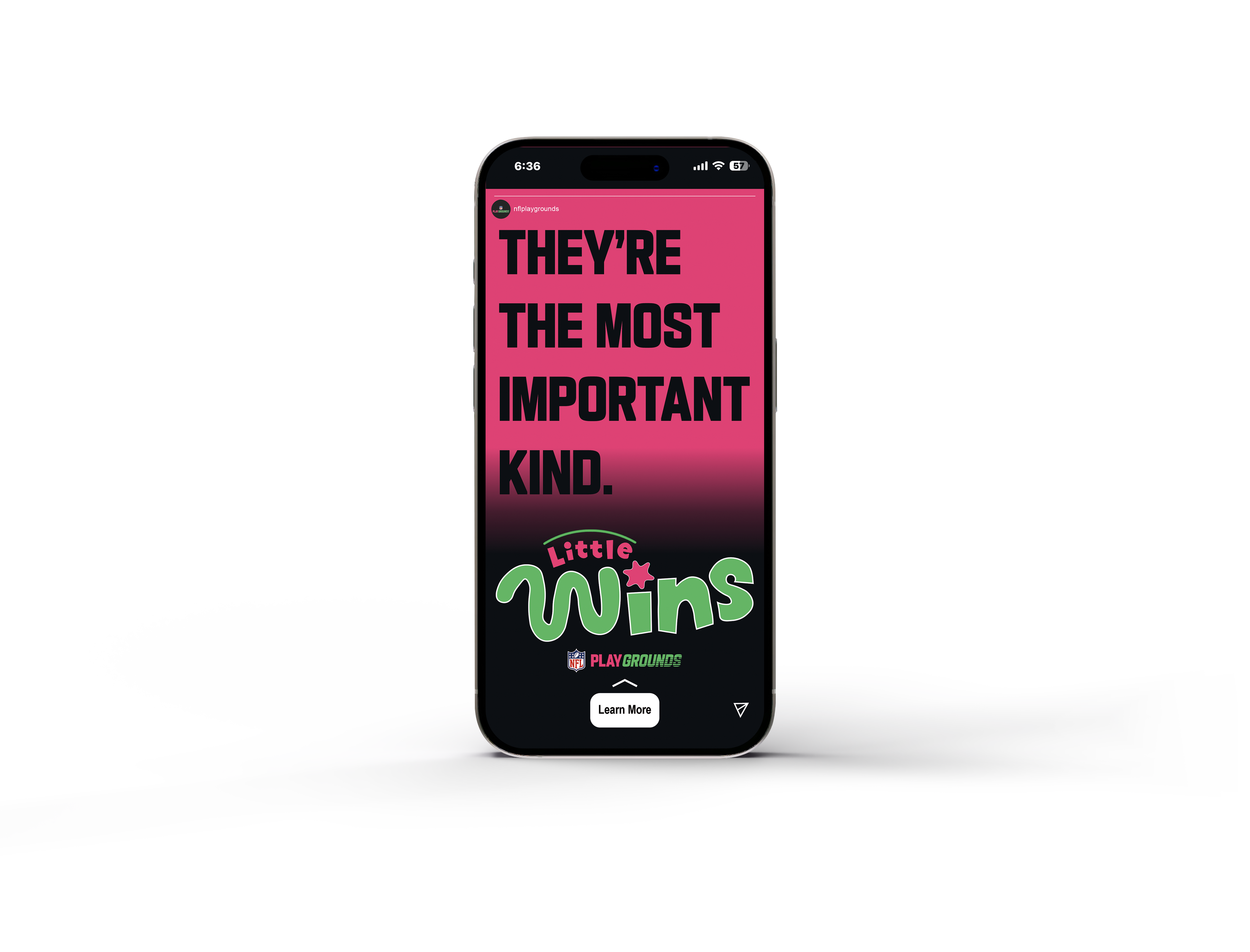 Little Wins Instagram story mockup